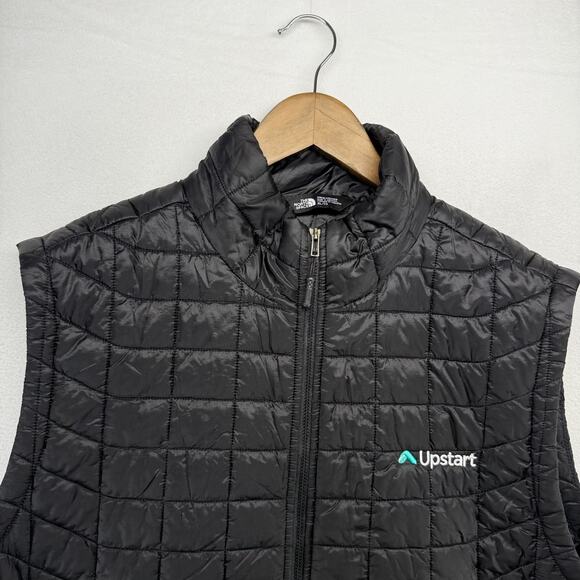 The North Face Vest Men's XL Black Puffer Thermoball Packable Lightweight Logo - Picture 3 of 11